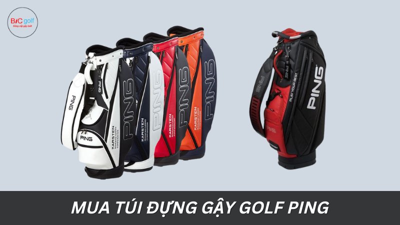 Mua túi đựng gậy golf Ping chính hãng
