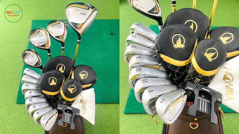 Mua bộ gậy Fullset Honma B-07 3 sao cán R chính hãng tại Bic Golf