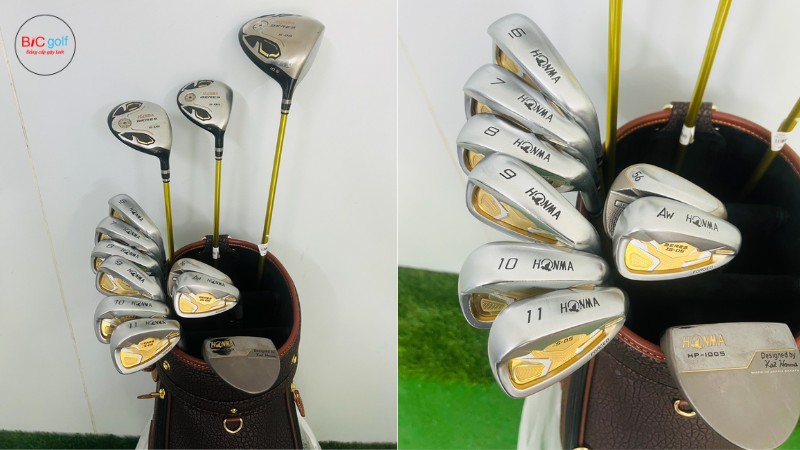 Mua bộ gậy fullset Honma IS-05 3 sao cán R chính hãng tại Bic Golf