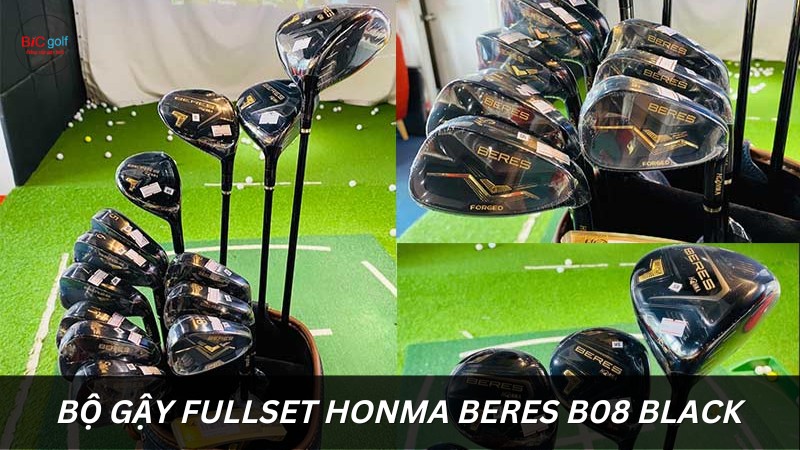 bộ gậy Fullset Honma Beres B08 Black