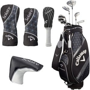 Full set Callaway Solaire 18 CHRY BLK 9PC JV