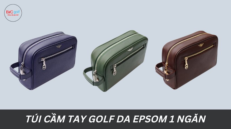 Mua túi cầm tay Golf da Epsom 1 ngăn tại Bic Golf