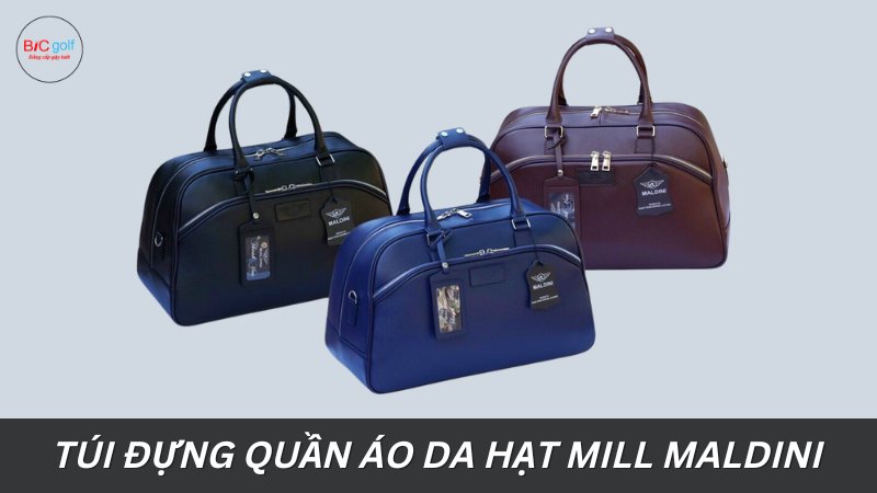 Mua túi đựng quần áo da hạt Mill phom mới