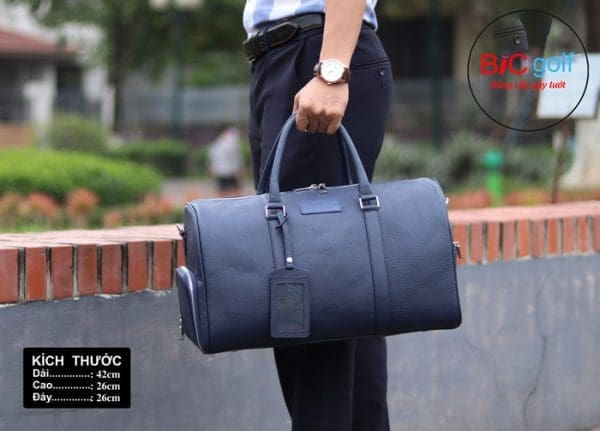 túi đựng quần áo da bò phom trống