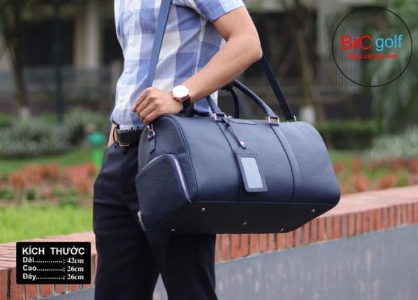 túi đựng quần áo da bò phom trống