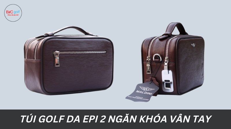 túi Golf da EPI 2 ngăn khóa vân tay