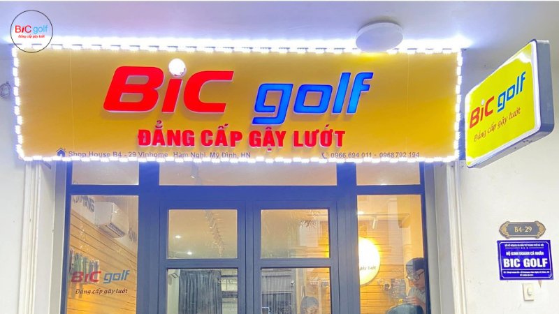 Bicgolf cung cấp gậy golf, phụ kiện golf chính hãng