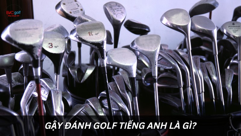 Gậy đánh golf tiếng Anh là gì