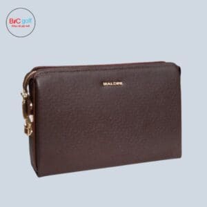 Túi Clutch cầm tay khóa số da Taiga